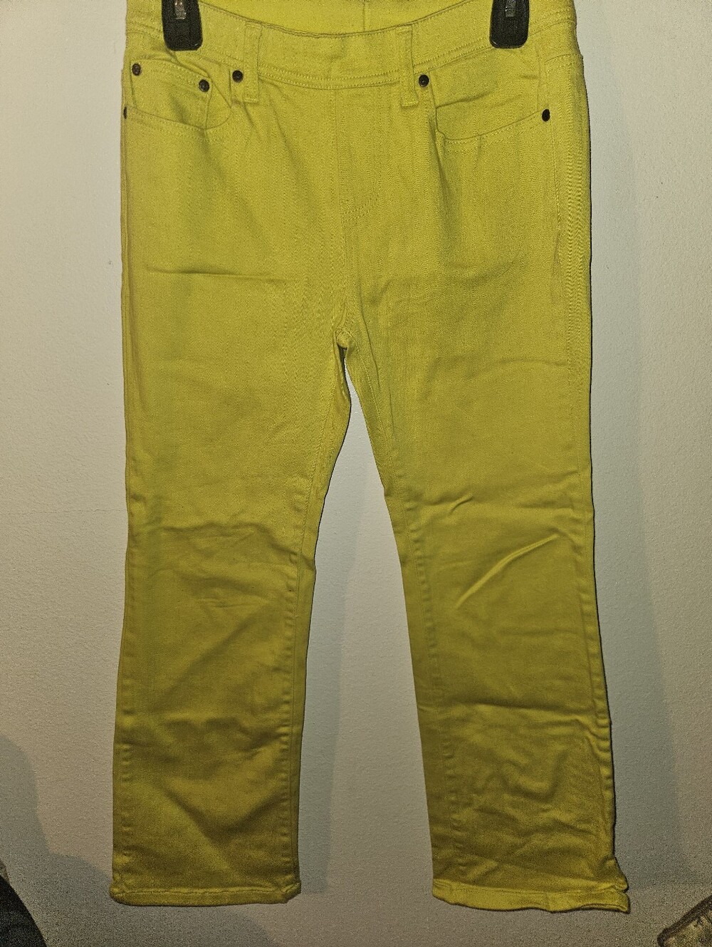 DG2 Womans Yellow Jeggings Size PS